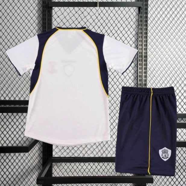 Liverpool Retro 'Uit' Voetbalkit 01/02 - KINDEREN