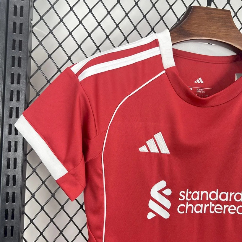 Liverpool 'Thuis' Voetbalkit 25/26 - KINDEREN