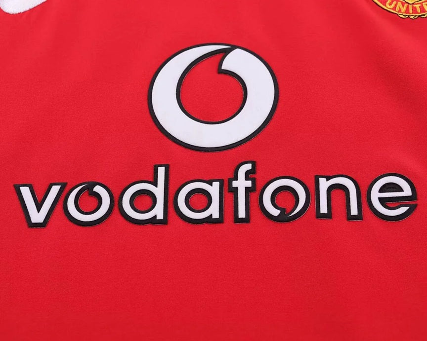 Manchester United Retro 'Thuis' Voetbalkit 02/04 - KINDEREN