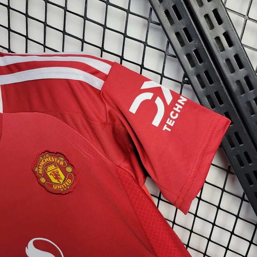 Manchester United 'Thuis' Voetbalkit 24/25 - KINDEREN