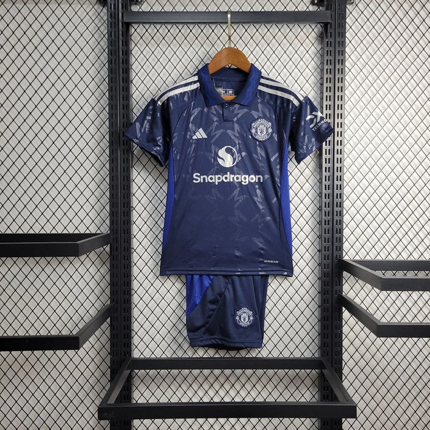 Manchester United 'Uit' Voetbalkit 24/25 - KINDEREN
