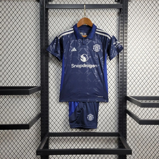 Manchester United 'Uit' Voetbalkit 24/25 - KINDEREN