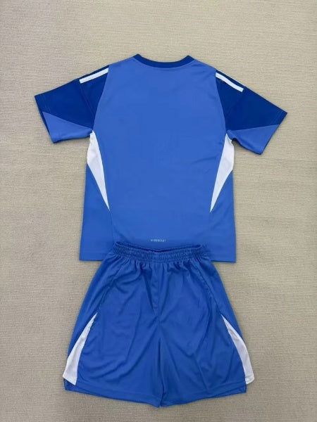 Manchester United Keeper Voetbalkit 'Blauw' 25/26 - KINDEREN