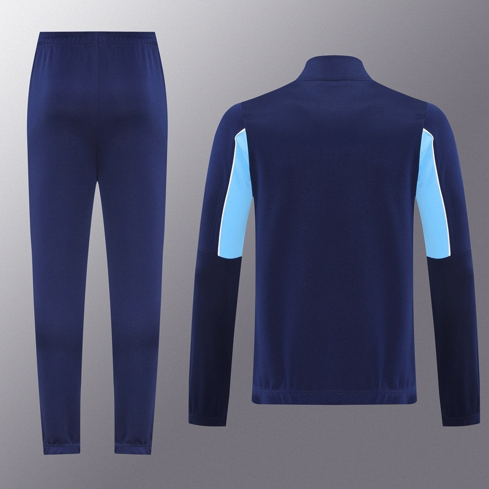 Manchester City Full-zip Trainingspak 'Blauw' 25/26 - VOLWASSENEN
