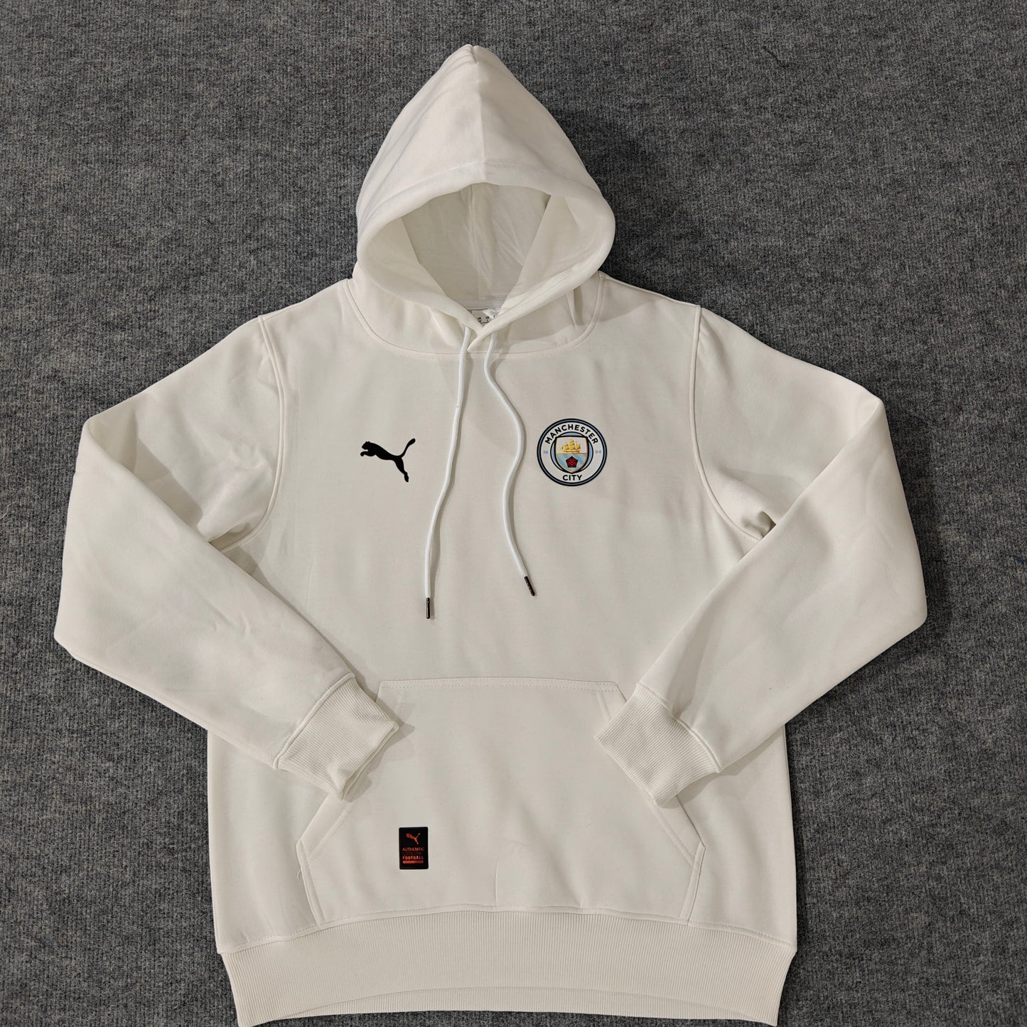 Manchester City Premium Fleece Hoodie - VOLWASSENEN
