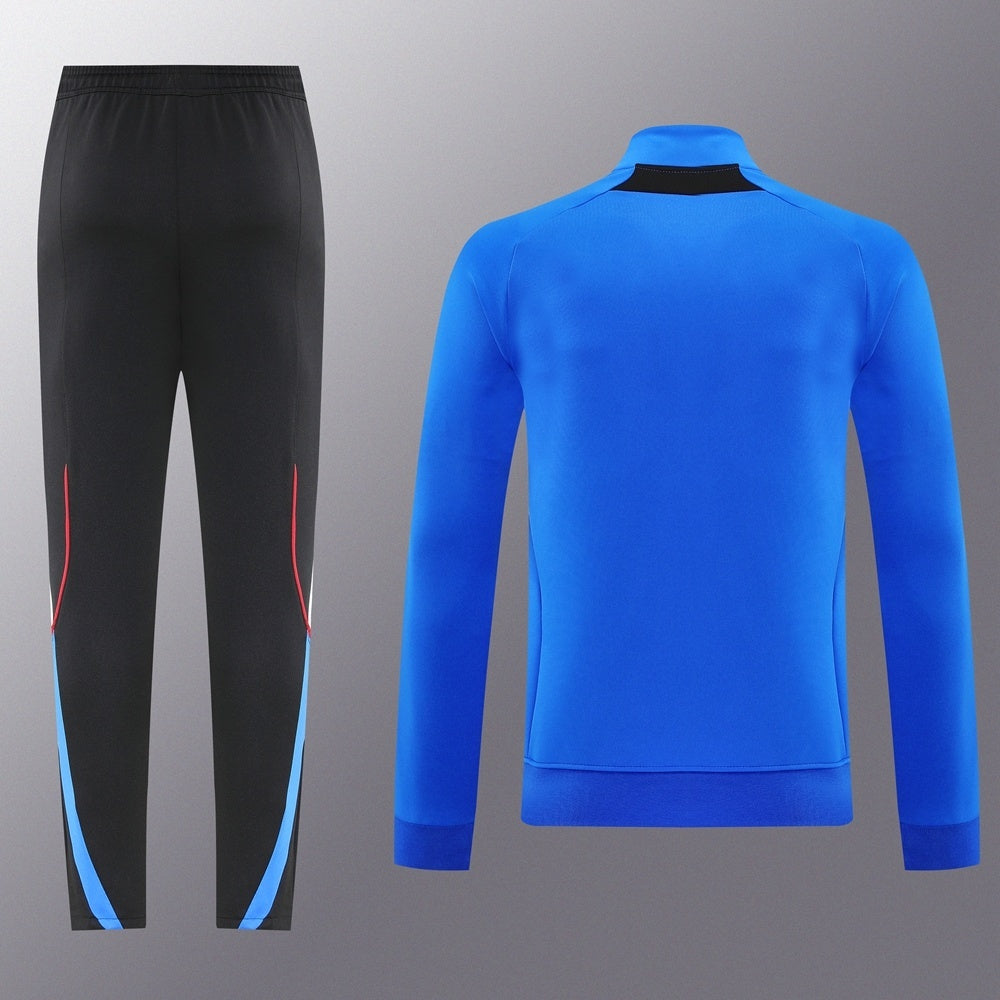 Manchester United Full-zip Trainingspak 'Blauw' 25/26 - VOLWASSENEN