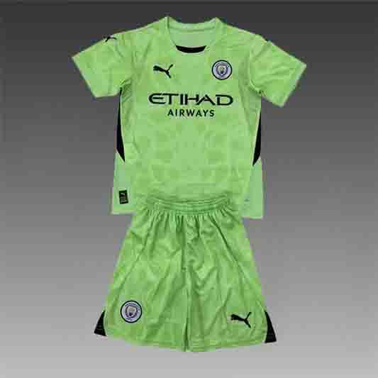 Manchester City Keeper Voetbalkit 24/25 - KINDEREN