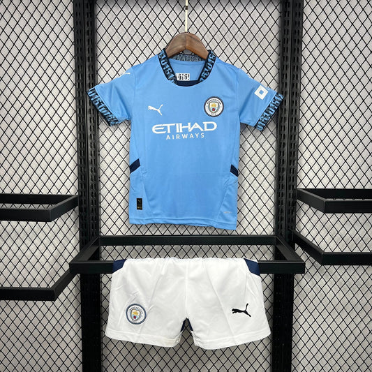 Manchester City 'Thuis' Voetbalkit 24/25 - KINDEREN