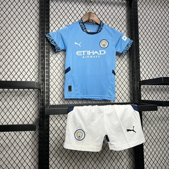 Manchester City 'Thuis' Voetbalkit 24/25 - KINDEREN