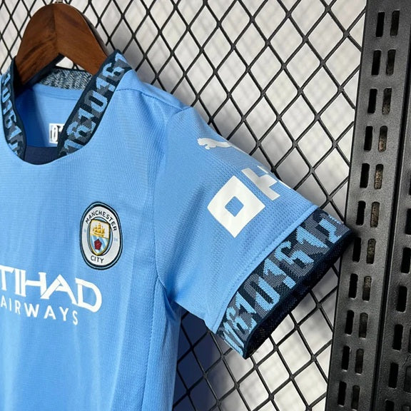 Manchester City 'Thuis' Voetbalkit 24/25 - KINDEREN