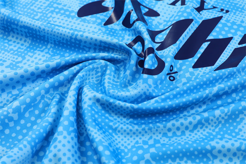 Manchester City Half-Pull Trainingspak 'Blauw' 25/26 - KINDEREN