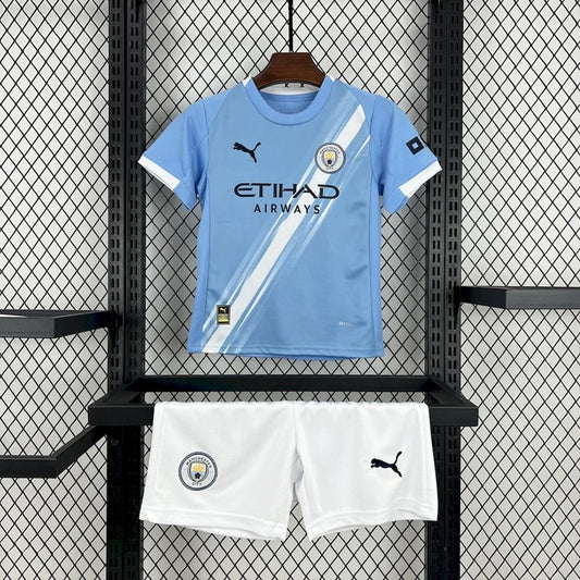 Manchester City 'Thuis' Voetbalkit 25/26 - KINDEREN