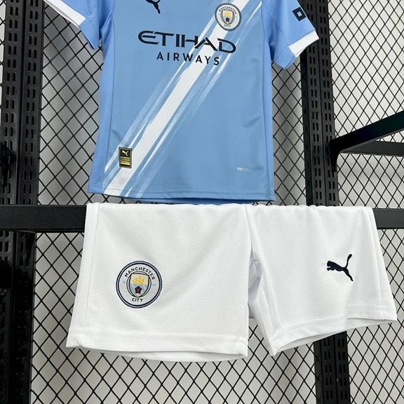Manchester City 'Thuis' Voetbalkit 25/26 - KINDEREN