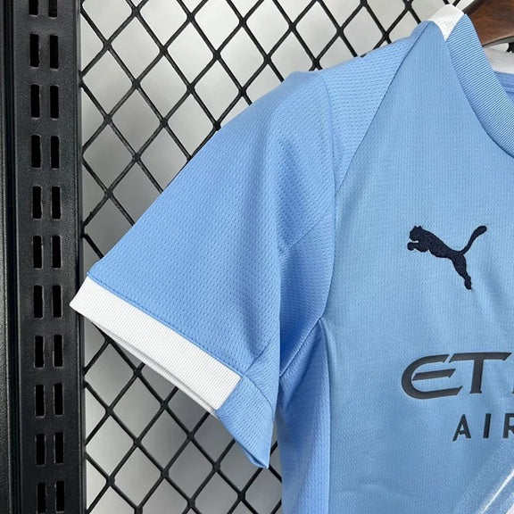 Manchester City 'Thuis' Voetbalkit 25/26 - KINDEREN