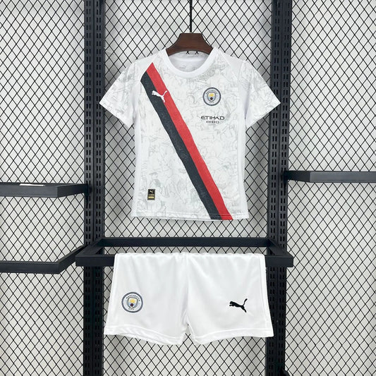 Manchester City 'Uit' Voetbalkit 25/26 - KINDEREN