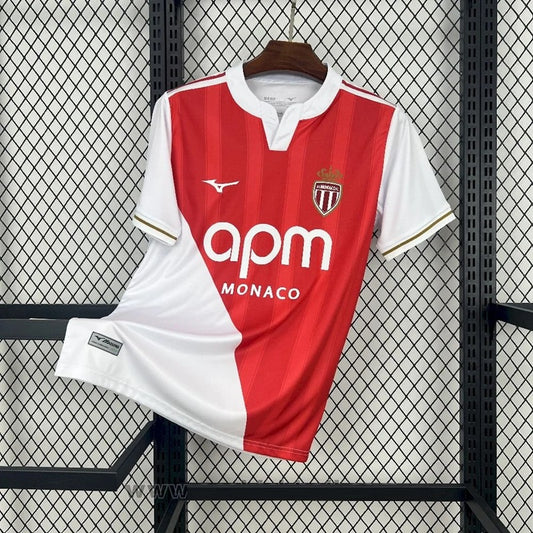 AS Monaco 'Thuis' Voetbalshirt 25/26 - VOLWASSENEN