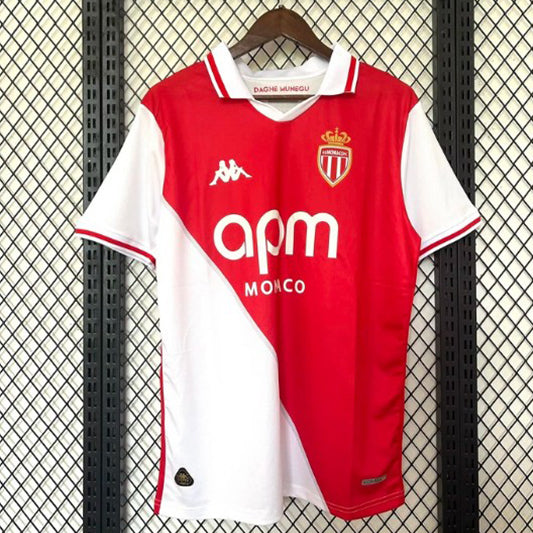 AS Monaco 'Thuis' Voetbalshirt 24/25 - VOLWASSENEN