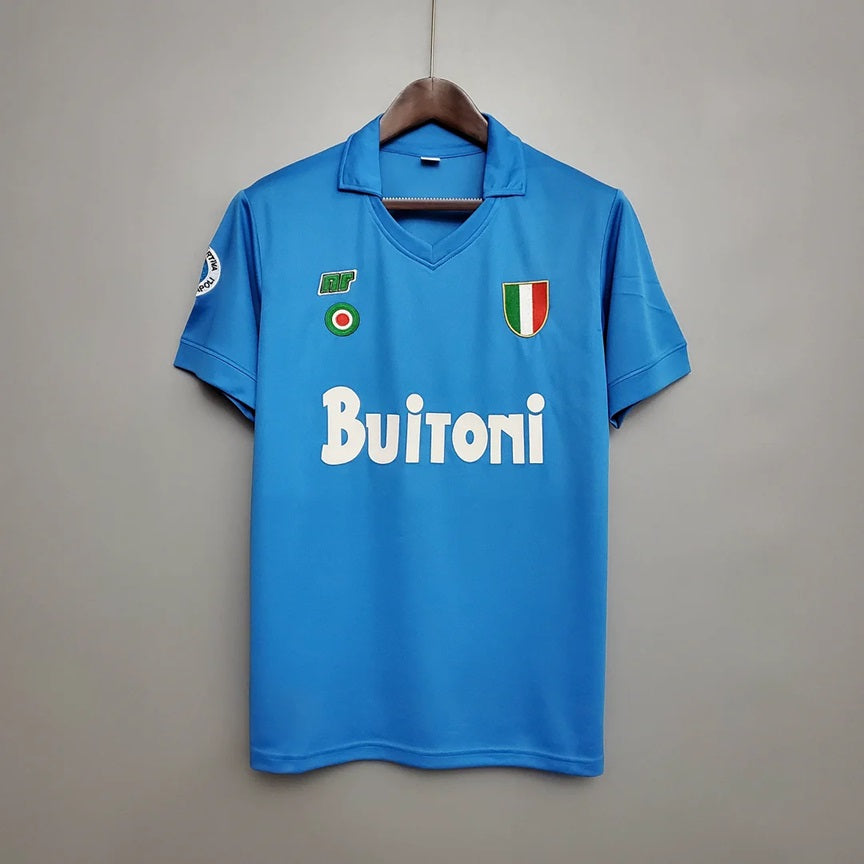 Napoli Retro 'Thuis' Voetbalshirt 87/88 - VOLWASSENEN