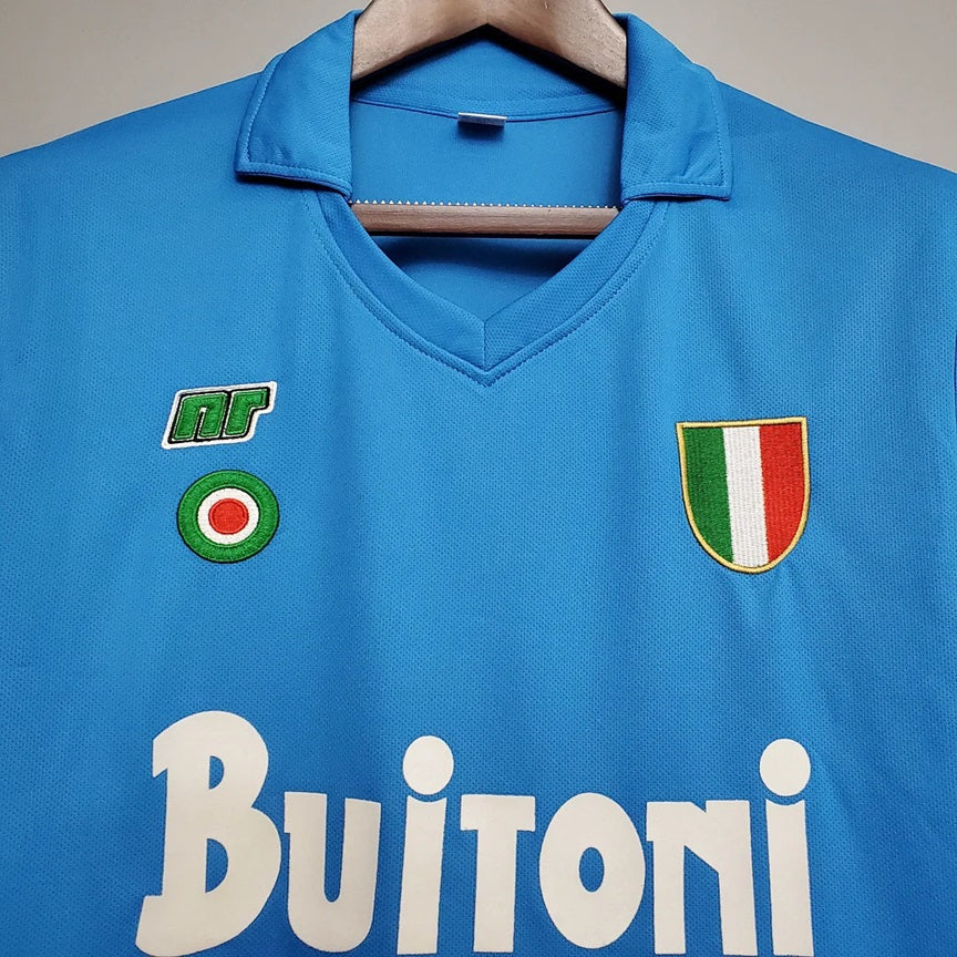Napoli Retro 'Thuis' Voetbalshirt 87/88 - VOLWASSENEN