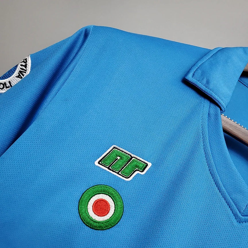 Napoli Retro 'Thuis' Voetbalshirt 87/88 - VOLWASSENEN