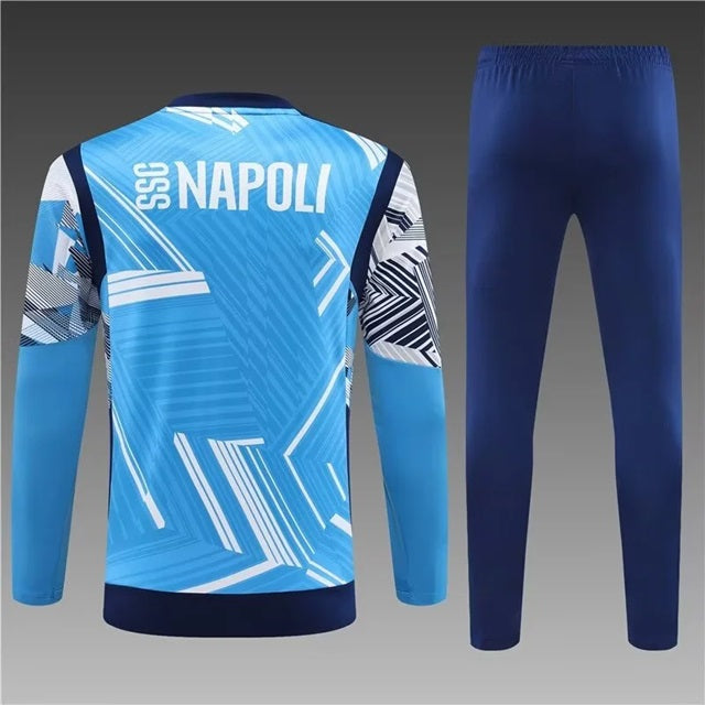 Napoli Half-Pull Trainingspak 'Lichtblauw' - KINDEREN