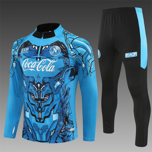 Napoli Half-Pull Trainingspak 'Blauw' 25/26 - VOLWASSENEN
