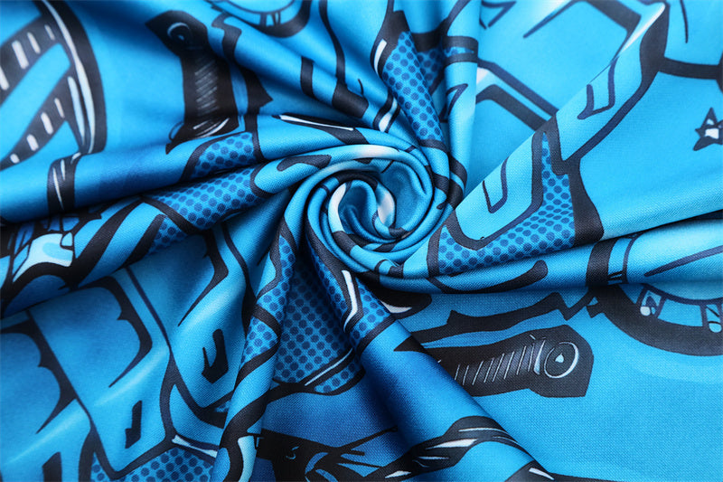 Napoli Half-Pull Trainingspak 'Blauw' 25/26 - KINDEREN