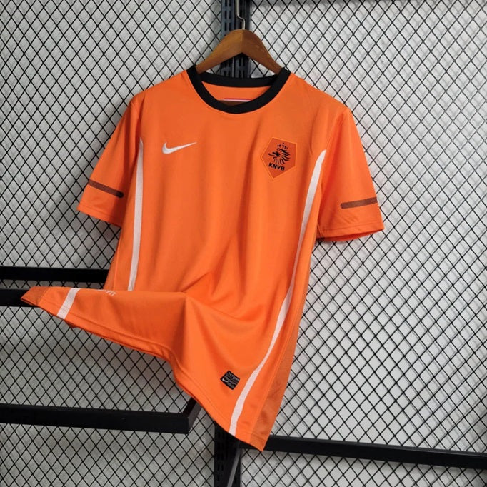 Nederland Retro 'Thuis' Voetbalshirt 2010 - VOLWASSENEN