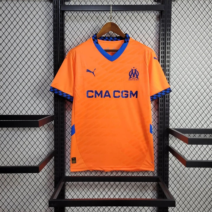Olympique Marseille Derde 'Uit' Voetbalshirt 24/25 - VOLWASSENEN