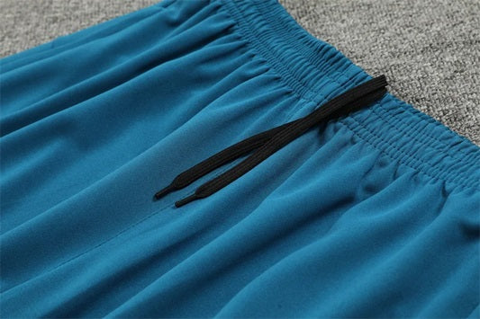 Olympique Marseille Half-Pull Trainingspak 'Wit' - KINDEREN