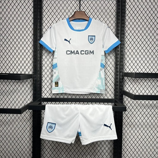 Olympique Marseille 'Thuis' Voetbalkit 24/25 - KINDEREN