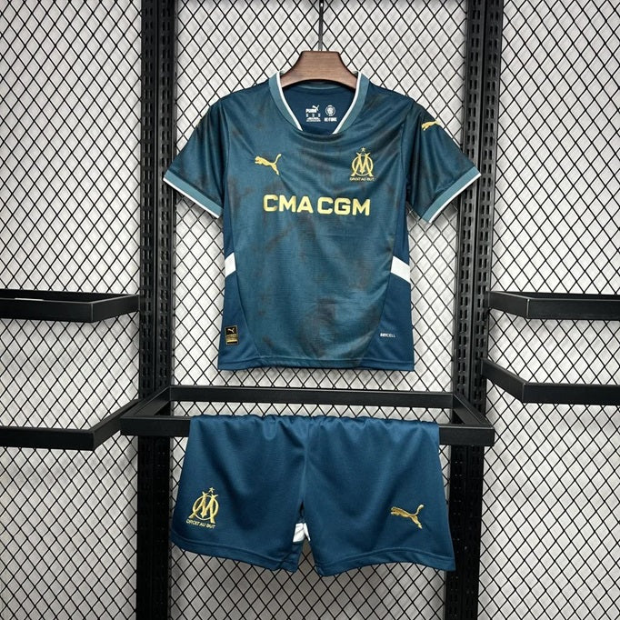 Olympique Marseille 'Uit' Voetbalkit 24/25 - KINDEREN
