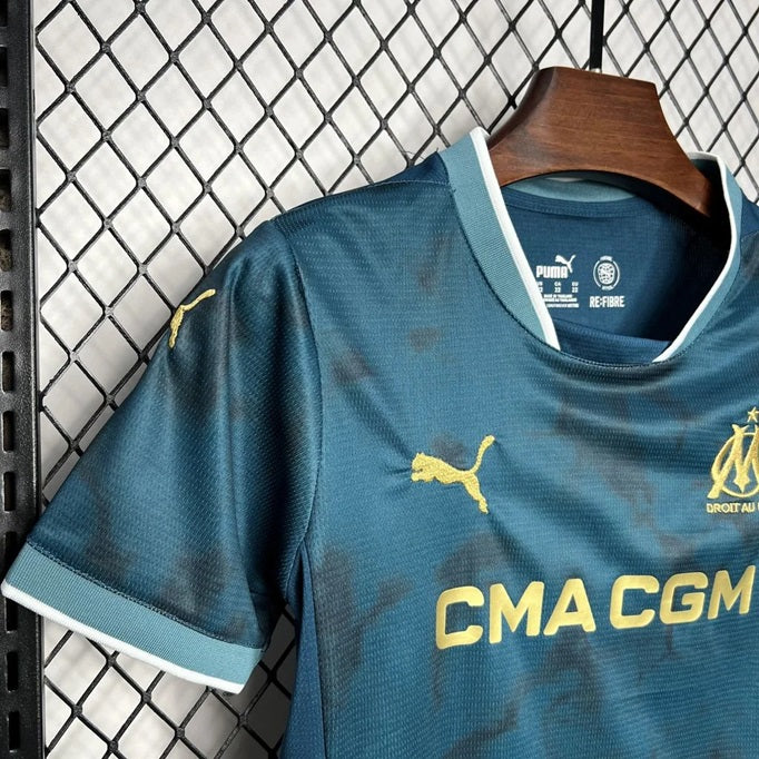 Olympique Marseille 'Uit' Voetbalkit 24/25 - KINDEREN