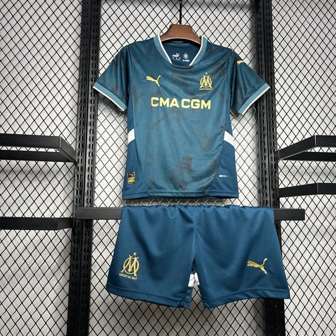 Olympique Marseille 'Uit' Voetbalkit 24/25 - KINDEREN