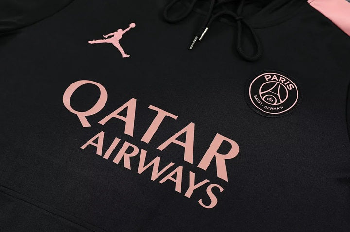 Paris Saint Germain Hooded Trainingspak 'Zwart/Roze' - VOLWASSENEN