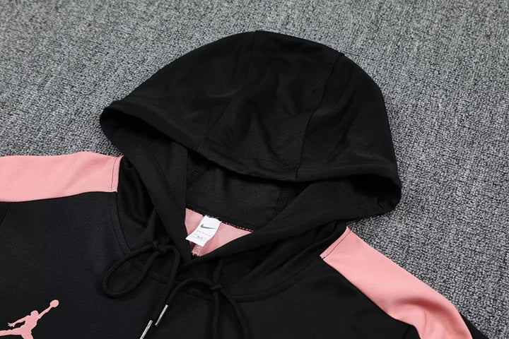 Paris Saint Germain Hooded Trainingspak 'Zwart/Roze' - VOLWASSENEN