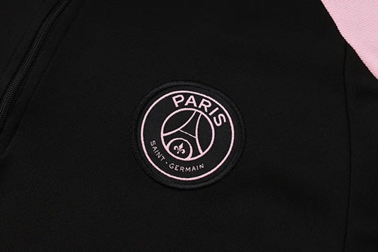 Paris Saint Germain Half-Pull Trainingspak 'Zwart/Roze' - KINDEREN