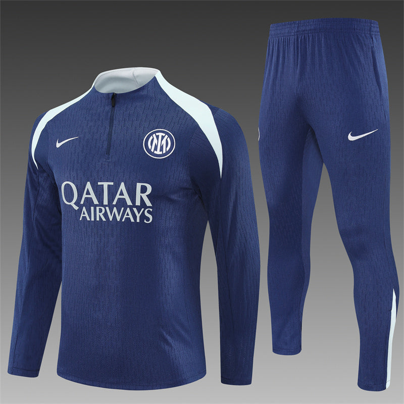 Inter Milan Half-Pull Trainingspak 'Blauw' 25/26 - VOLWASSENEN