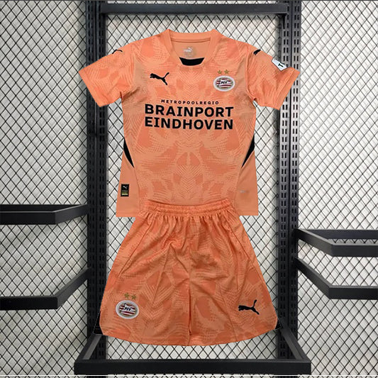 PSV Endhoven Keeper Voetbalkit 'Oranje' 24/25 - KINDEREN