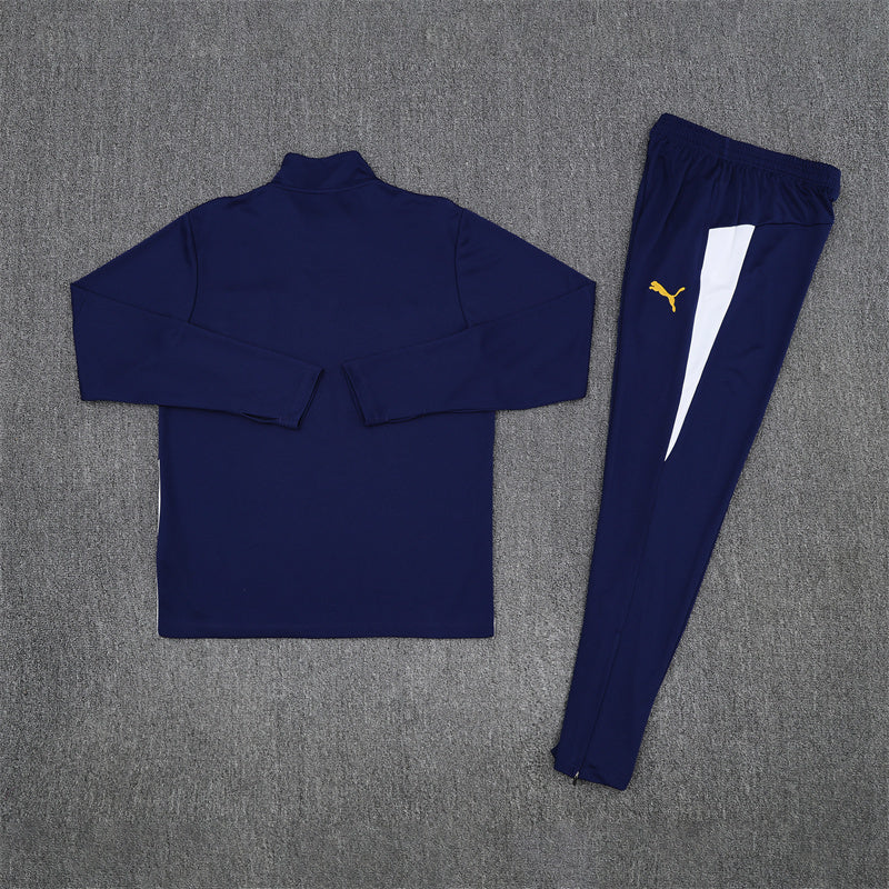 Portugal Half-Pull Trainingspak 'Blauw' 25/26 - KINDEREN