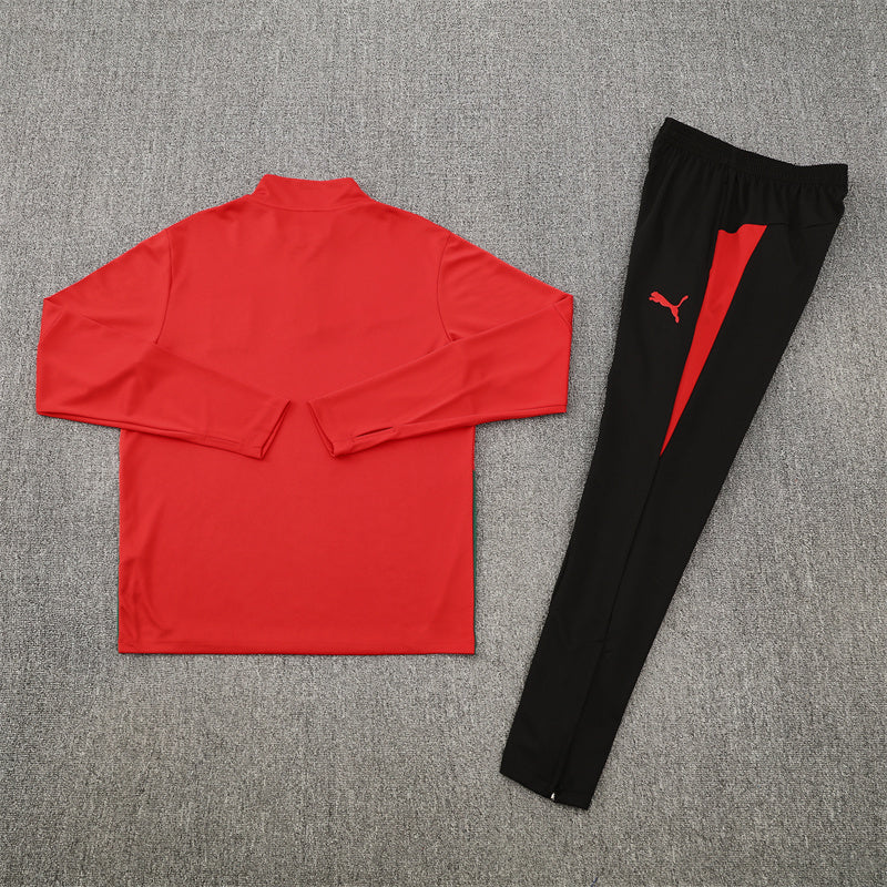 Portugal Half-Pull Trainingspak 'Rood' 25/26 - KINDEREN