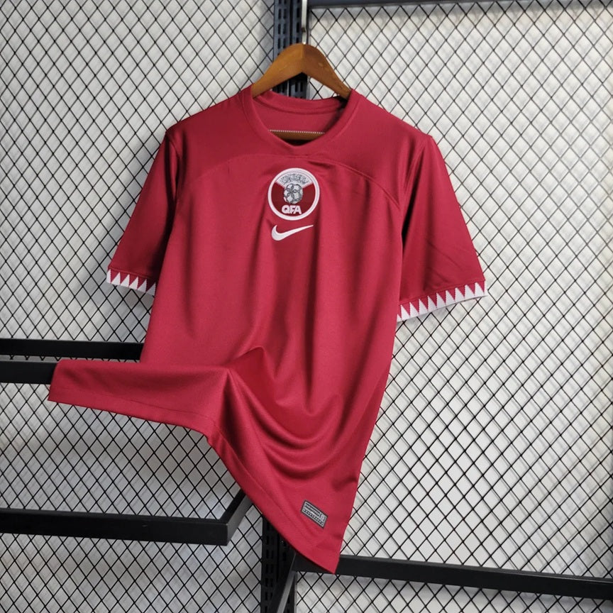Qatar 'Thuis' Voetbalshirt 2025 - VOLWASSENEN
