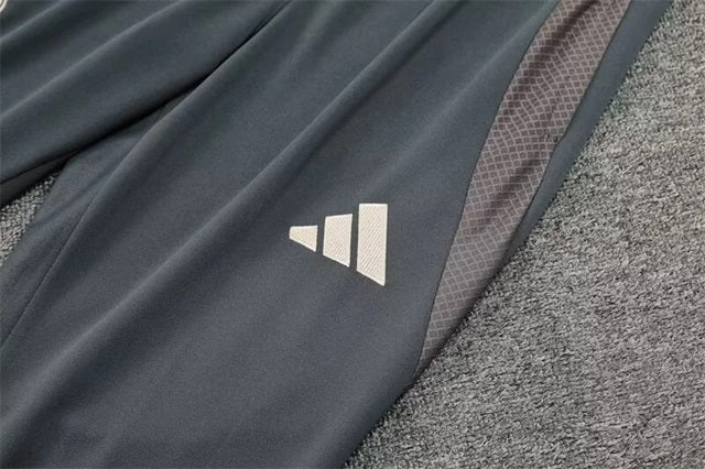 Real Madrid Half-Pull Trainingspak 'Grijs' - KINDEREN