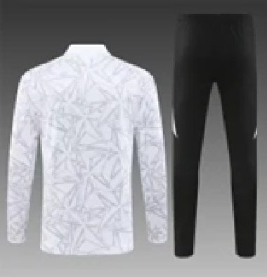 Real Madrid Half-Pull Trainingspak 'Wit' - VOLWASSENEN