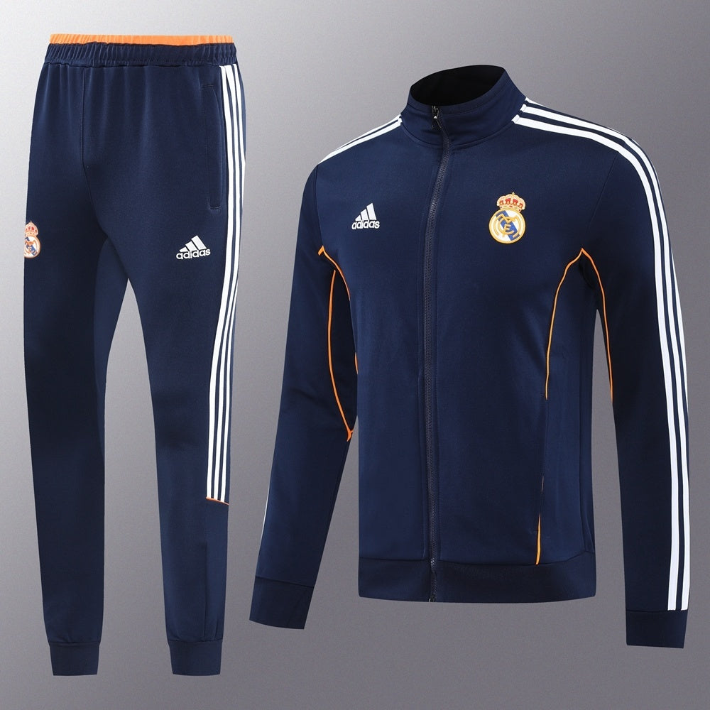 Real Madrid Full-zip Trainingspak 'Blauw' 25/26 - VOLWASSENEN