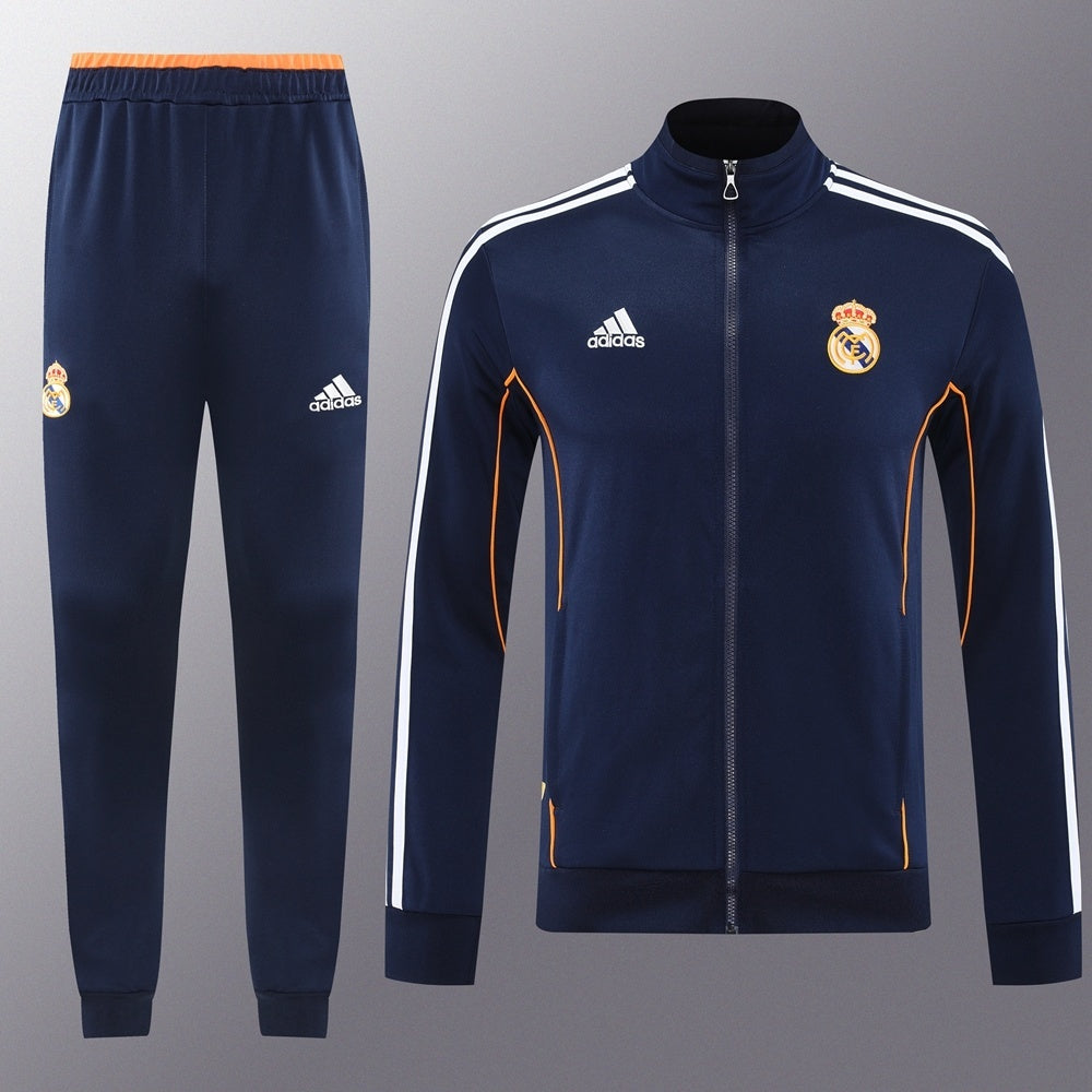 Real Madrid Full-zip Trainingspak 'Blauw' 25/26 - VOLWASSENEN