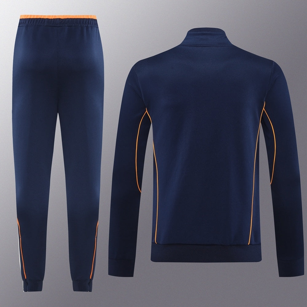 Real Madrid Full-zip Trainingspak 'Blauw' 25/26 - VOLWASSENEN