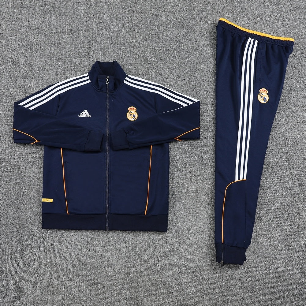 Real Madrid Full-zip Trainingspak 'Blauw' 25/26 - VOLWASSENEN