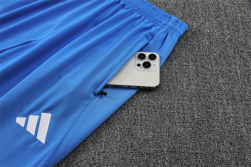 Real Madrid Half-Pull Trainingspak 'Blauw' 25/26 - KINDEREN