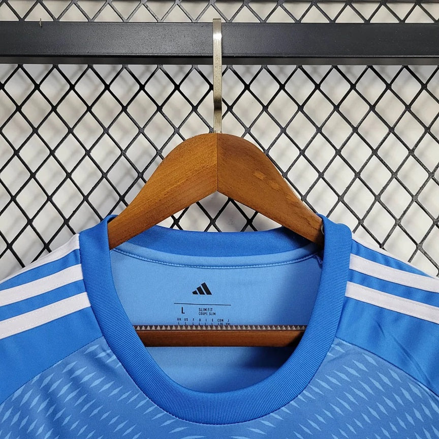 Real Madrid Keeper Voetbalshirt 'Blauw' 25/26 - VOLWASSENEN